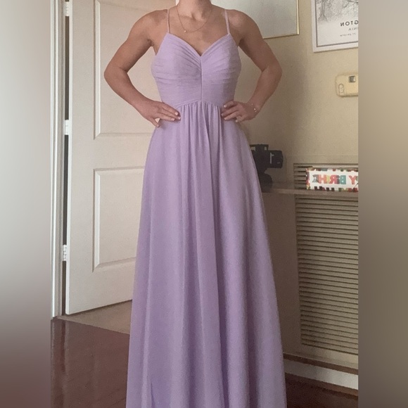 Elegant Lavender Evening Gown - Picture 1 of 3